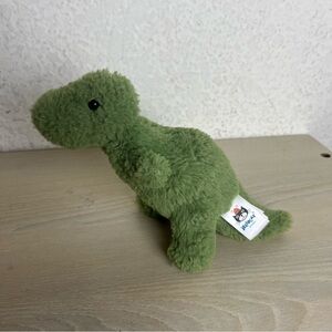Jellycat Mini Fossilly T-Rex Plush Dino Dinosaur Green Lovey Stuffed Toy